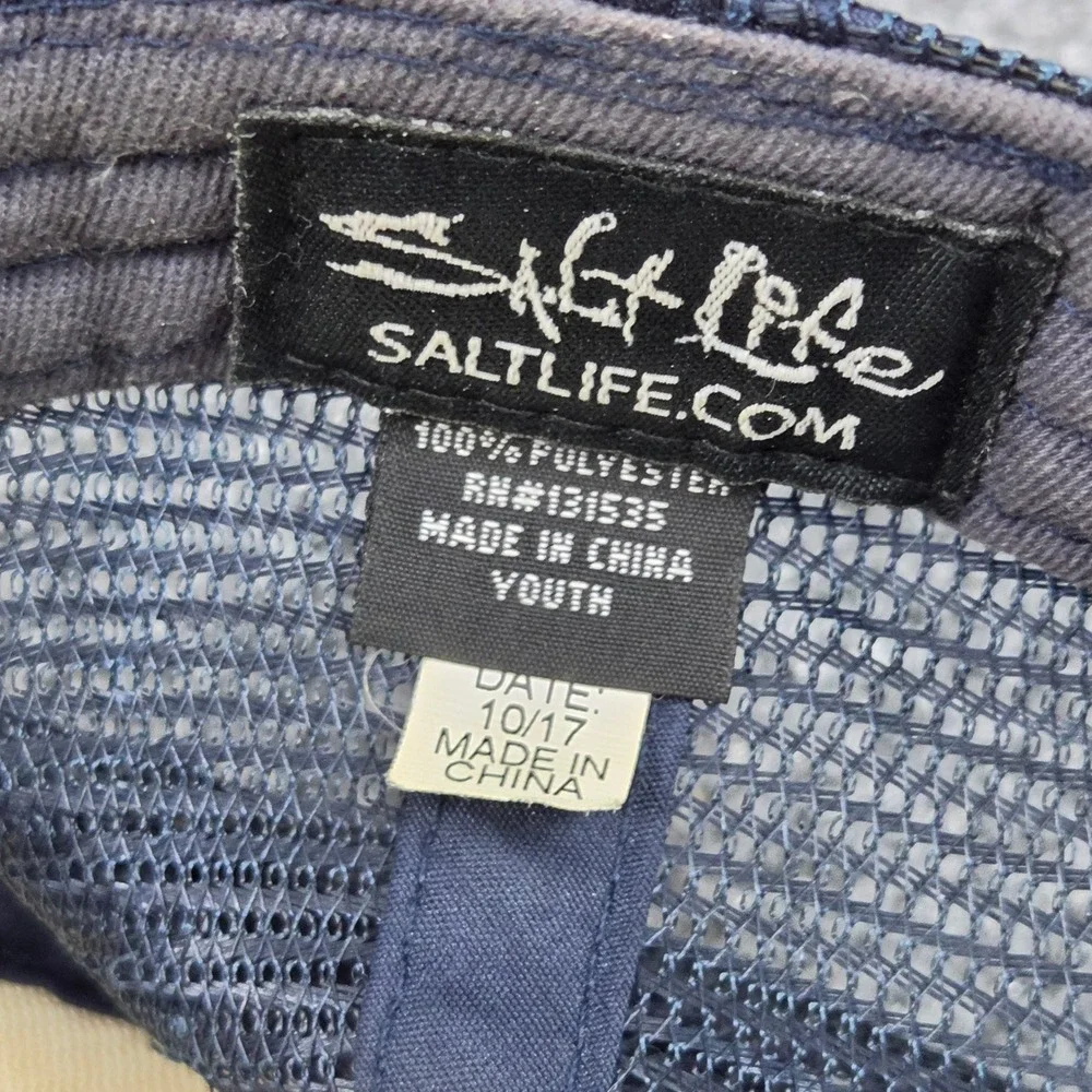 Salt Life‎ Trucker Hat Youth Cap Colorful Mahi Mahi Gradient Fishing Snapback